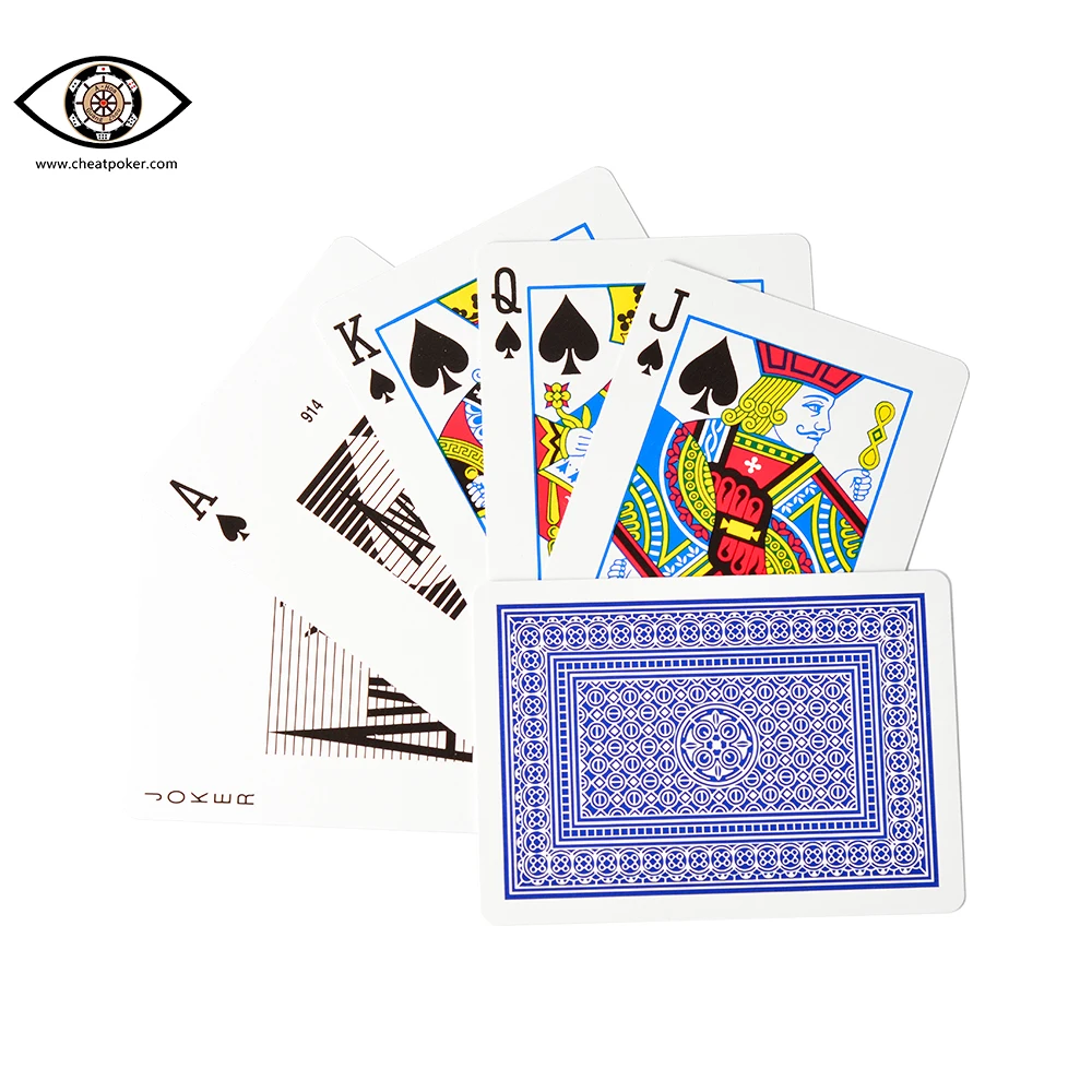 Игральные карты с маркировкой авиатора для инфракрасных контактных линз