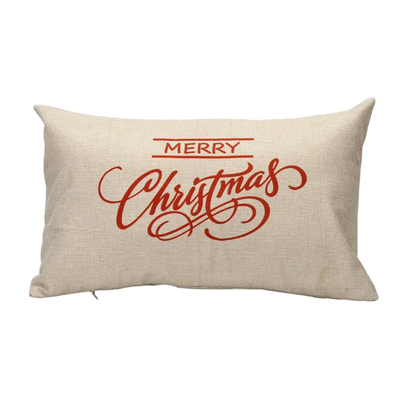 Рождественский чехол для подушки 30x50 см рождественское Рождественское украшение
