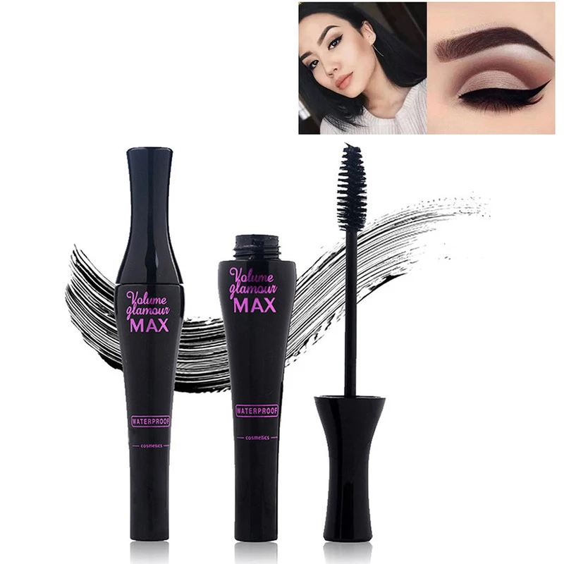 Тушь для ресниц Beauty 4D шелковое волокно Водостойкая тушь Объемная Rimel 3d Mascaras