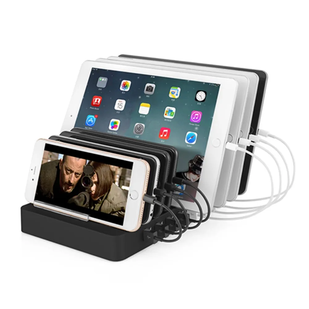 SZYSGSD 96 Вт Мульти USB зарядное устройство концентратор телефон зарядная станция для iPhone XS XR для iPad для samsung huawei 5 в 2,4 А зарядное устройство 8 USB порт