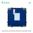 Базовый сенсорный выключатель Zigbee Bseed европейского и русского стандарта, одноклавишный контрольный переключатель для 1, 2, 3 клавиши, без стеклянной панели