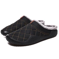 winter mens slippers popular waterproof warm house shoes men non slip indoor shoes for male big size 39 48 warm herenpantoffels