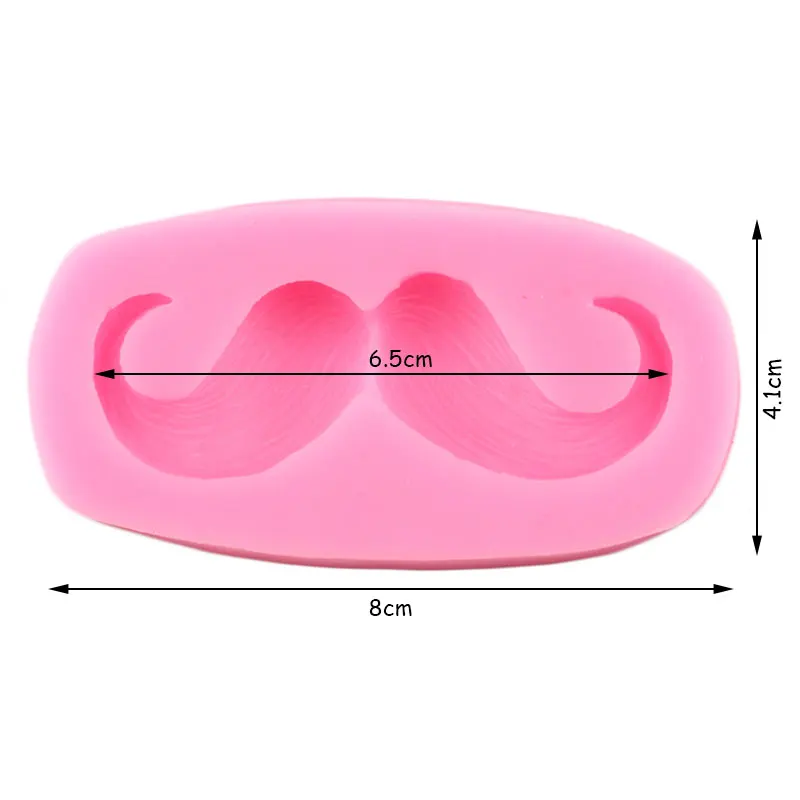 Кудрявые большие усы силиконовые аксессуары для рукоделия искусственная глина