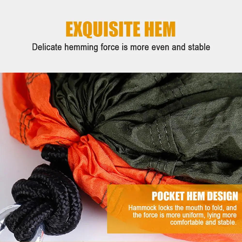 Подвесной гамак Hamac 400 кг 270*140 см мощная палатка качели для пикника нейлоновый