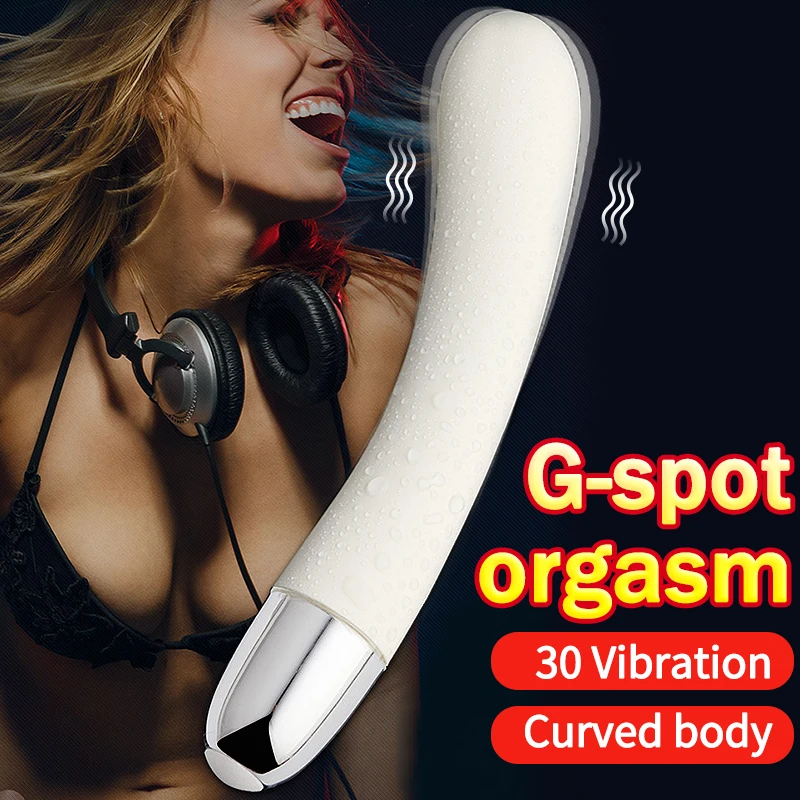 

Wand AV Vibrators for Women 30 Speed Powerful Vibrating Dildo Massager Clitoris Stimulate Vagina Anal Sex Toy For Adults