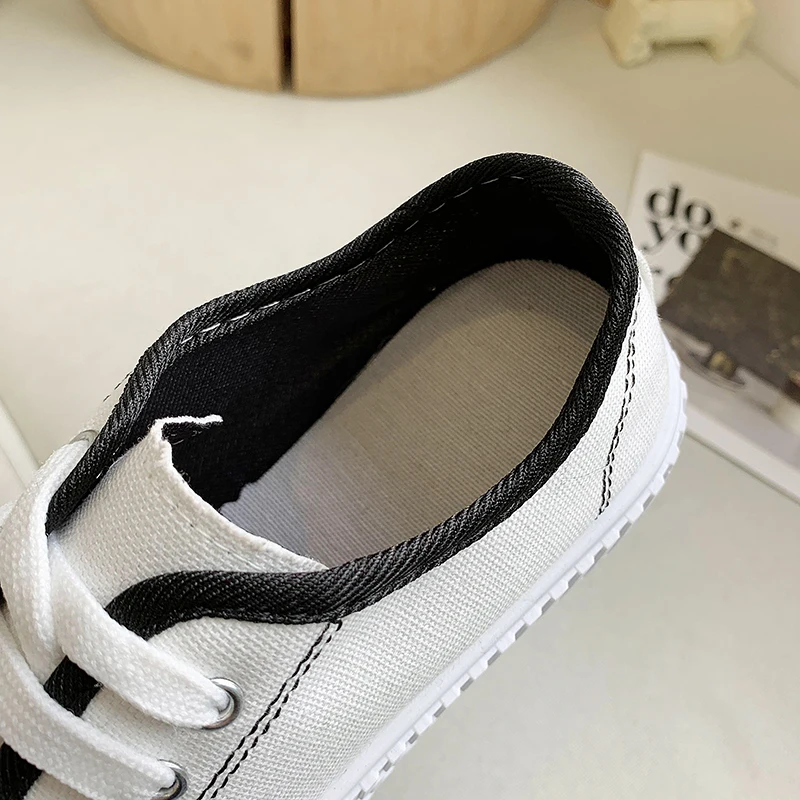 Женская обувь из натуральной кожи кроссовки для женщин Модная белая парусиновая