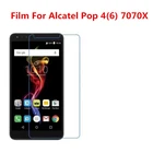 12510 шт. ультратонкая прозрачная защитная пленка для HD ЖК-экрана с тканевой пленкой для очистки для Alcatel Pop 4(6) 7070X.