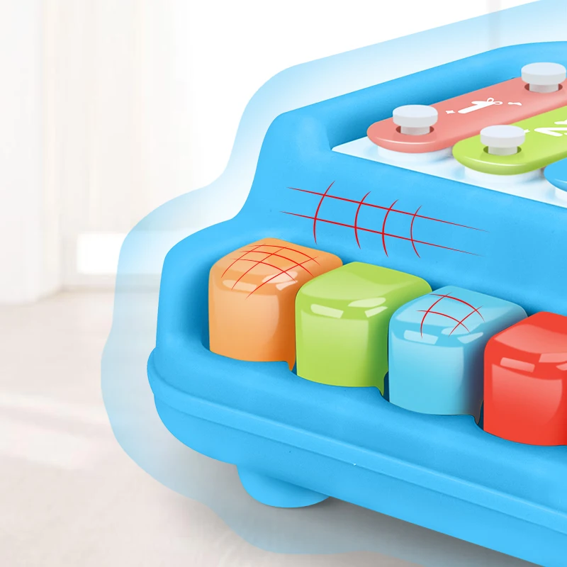 Пластиковая игрушка для музыкального инструмента Xylophone 5/8 шкала детей раннего
