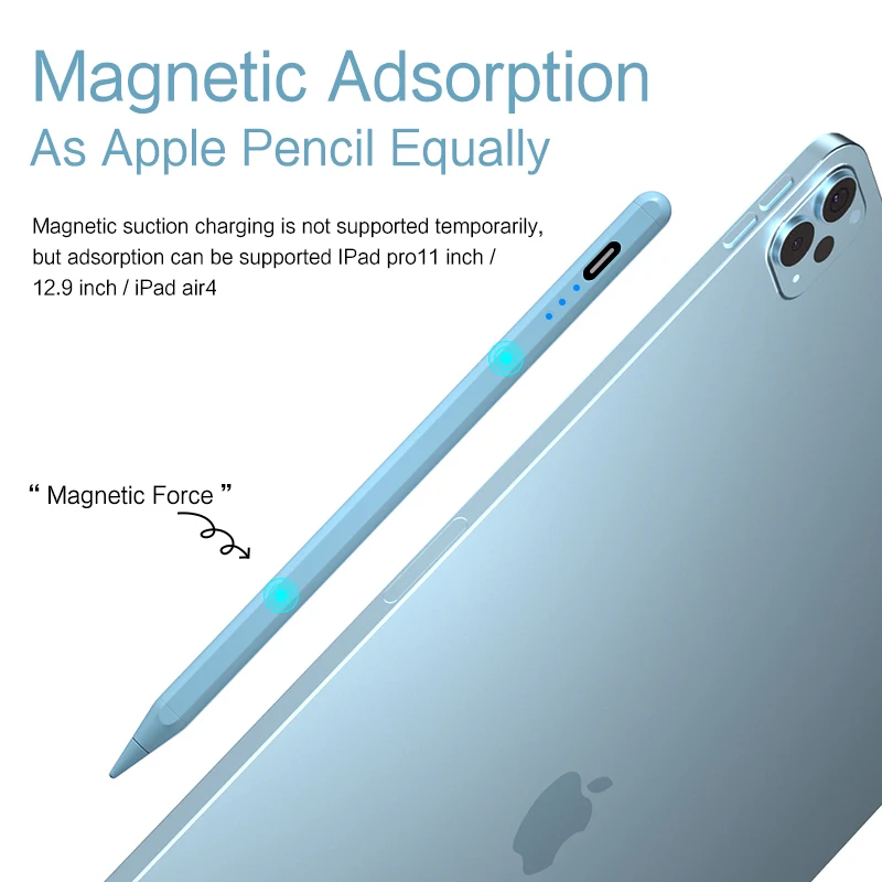 For iPad Pencil 2 1 With Tilt Palm Rejection Stylus Pen for Apple Pro 11 12.9 10.2 2021 -2018 Mini 6 Air 4 7th 8th 애플펜슬 |