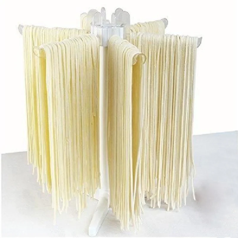 Сушилка белая Складная с 5 ручками кронштейн для сушки спагетти-пасты съемная