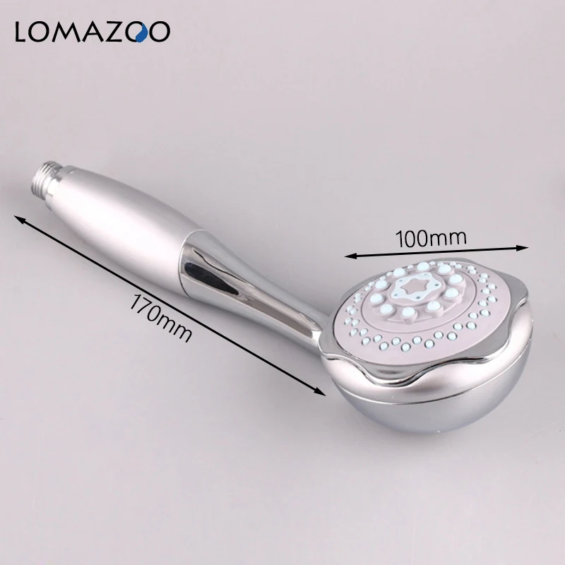 LOMAZOO ручной Душ высокого давления ABS пластиковые аксессуары для ванной комнаты