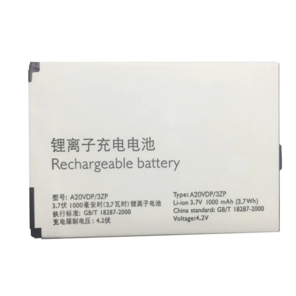 

Original A20VDP/3ZP battery 1000mAh 3.7v 11.4WH for PHILIPS F533 X332 CTF533 CTX332 Cellphone batteries