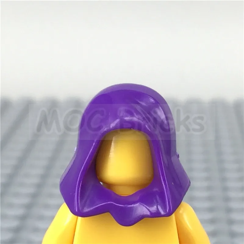 10 шт./лот кубики Moc фигурки шлем головные уборы аксессуары для DIY фигурка часть строительные блоки игрушки для детей куклы - Цвет: 2003E