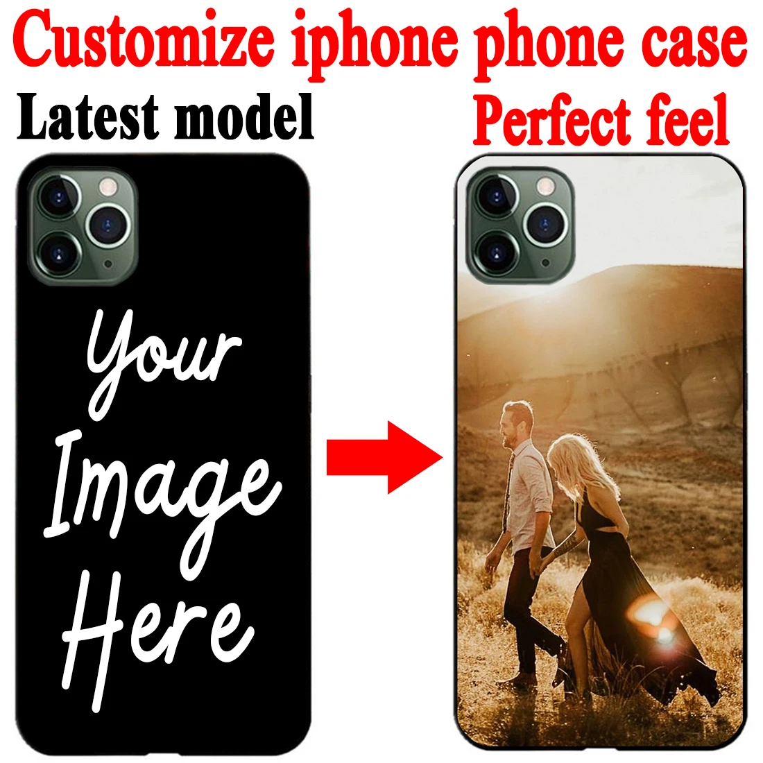 Чехол для телефона с персонализированным изображением вашей фотографии