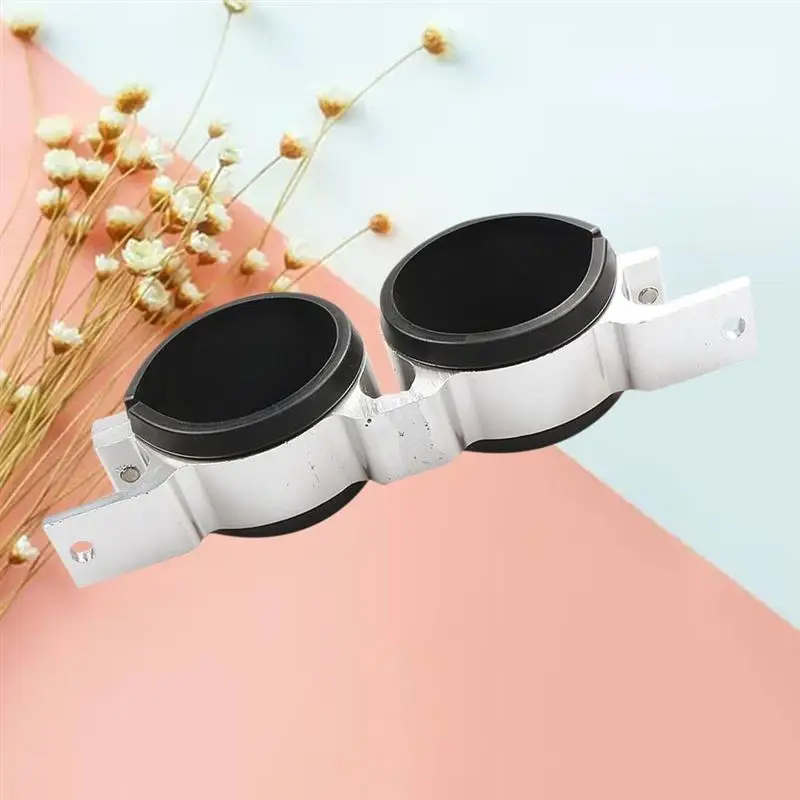 1 шт. топливный кронштейн с двойным отверстием серебряная установка