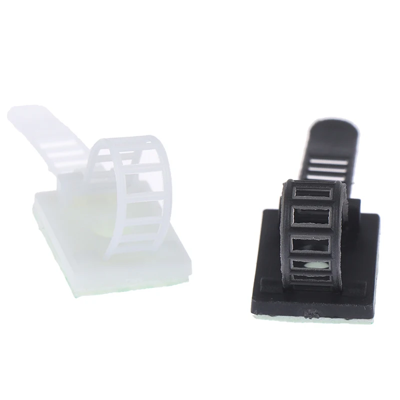 20 шт. Регулируемая кабельная стяжка зажимы для кабеля зажим крепления провода 18