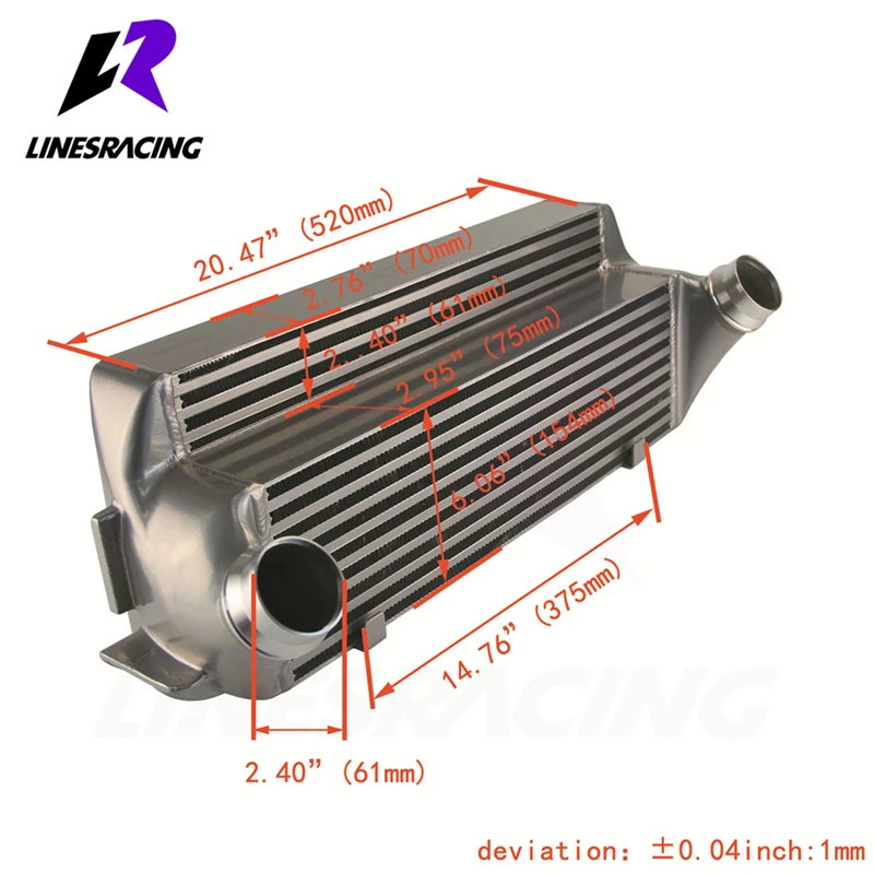 Производительный интеркулер EVO2 для BMW F20 F21 F22 F23 F30 F31 F34 F36 2012 +| |