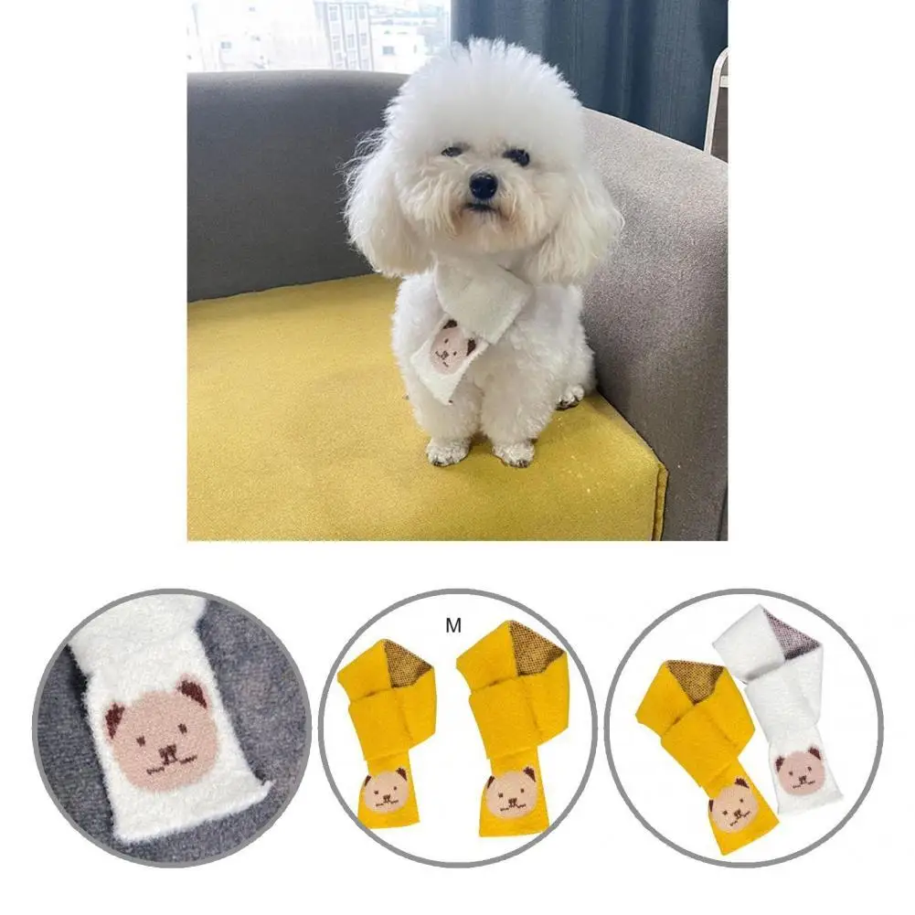 

Practical Stylish Fashion Pet Cat Dogs Scarf Exquisite Kitten Neckerchief Washable for Teddy