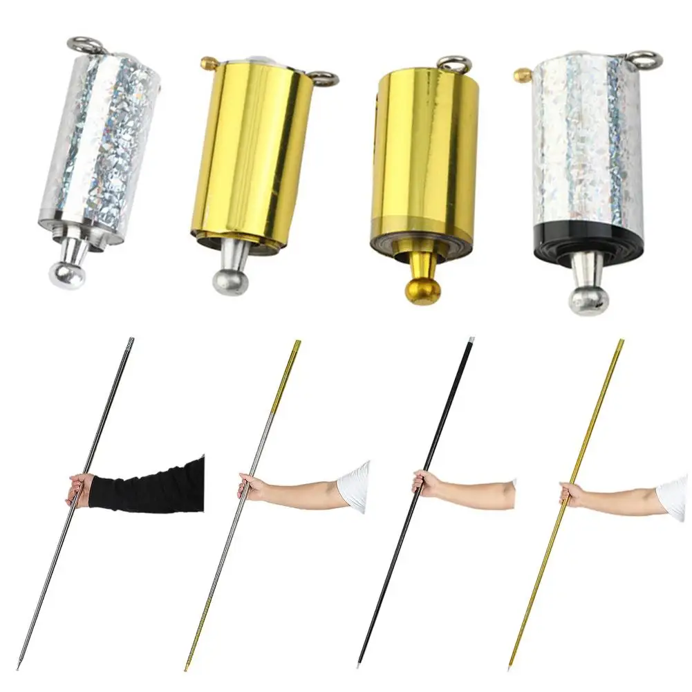 

Металлический появляющийся тростник 1 шт. 130 см, эластичный стержень, волшебная палочка, телескопическая волшебная палочка, профессиональны...