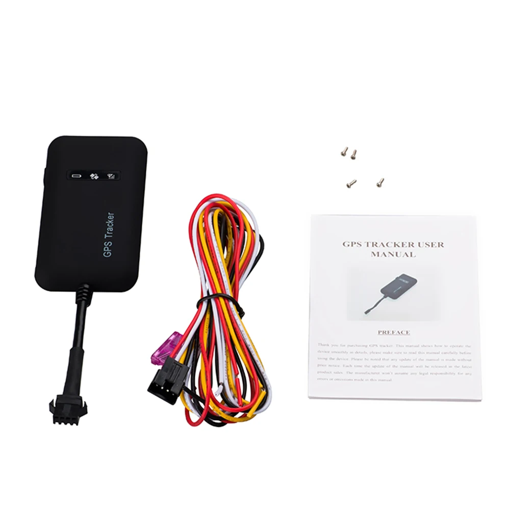 DEAOKE 4 Pin gt02d tk110 автомобиля/Автомобильный gps трекер с обнаружением причины неииправности Асс Отключение подачи топлива