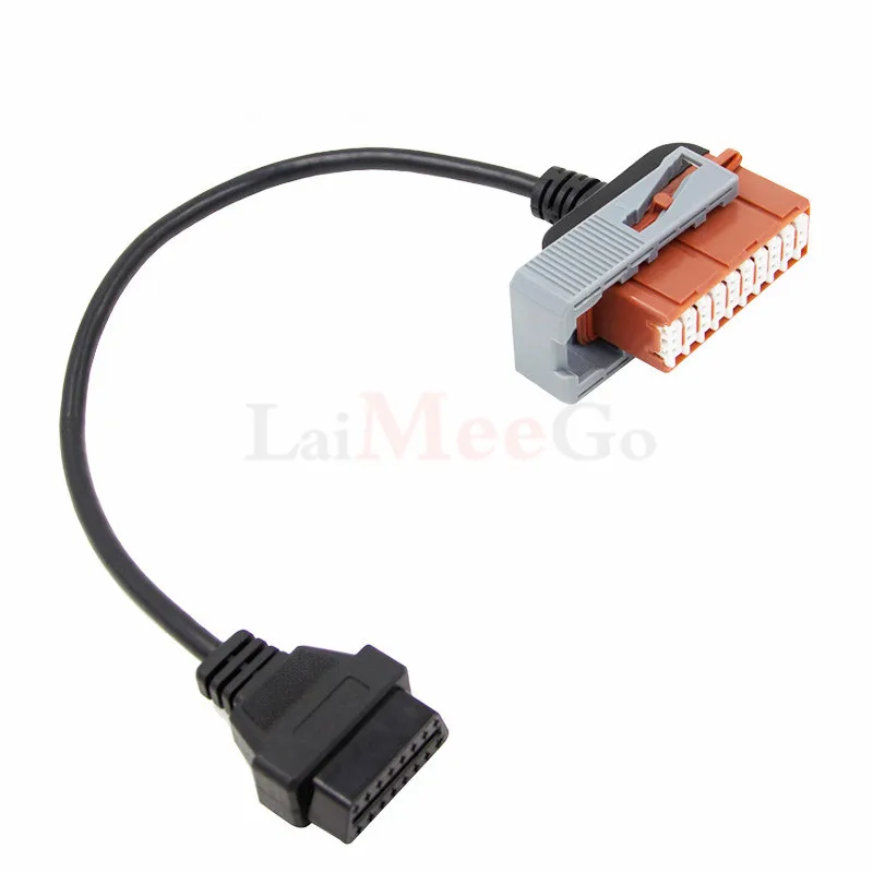 Lexia3 30 Pin кабель для Citroen диагностический инструмент квадратный интерфейс PSA 30pin pin