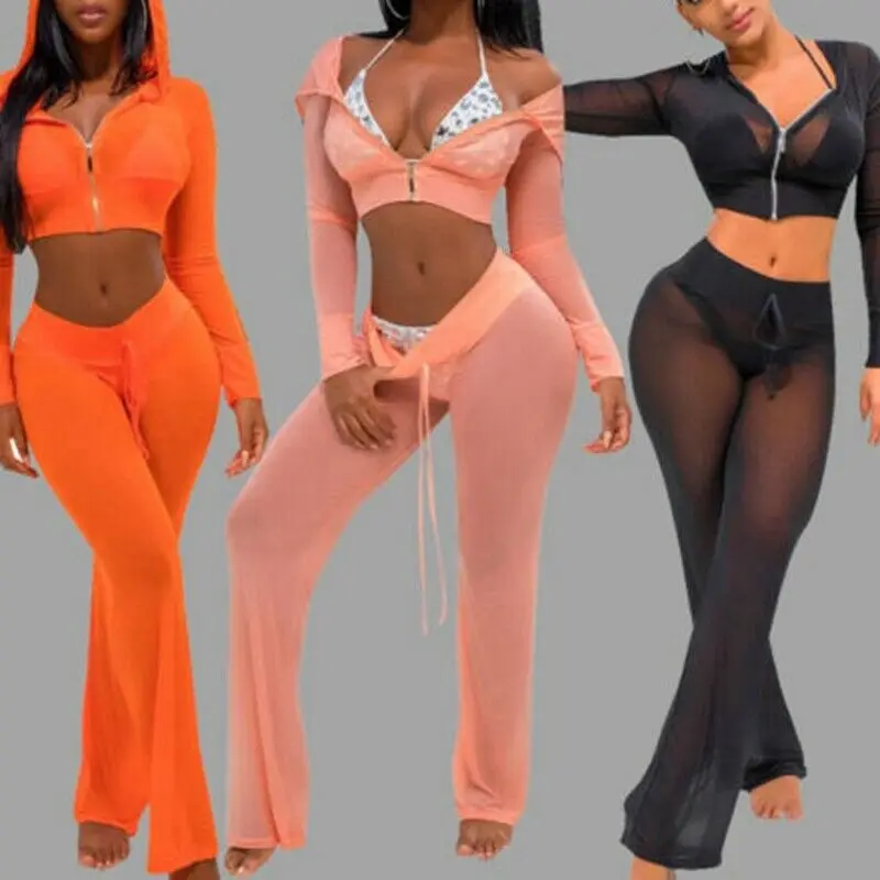 Новинка 2019 сексуальный женский бикини укороченная толстовка укороченный топ с