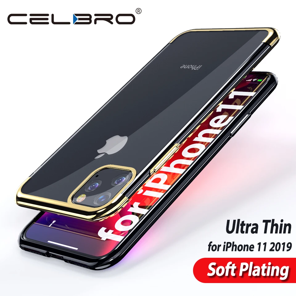 Роскошный искристое покрытие телефона чехол для iPhone 11 Pro Max Чехлы прозрачный