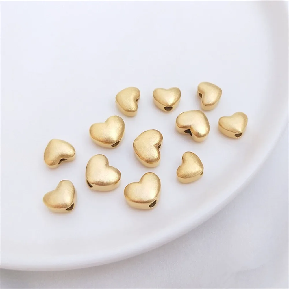 Долговечное сохранение цвета вьетнамский песок-золотой персик сердца кулон