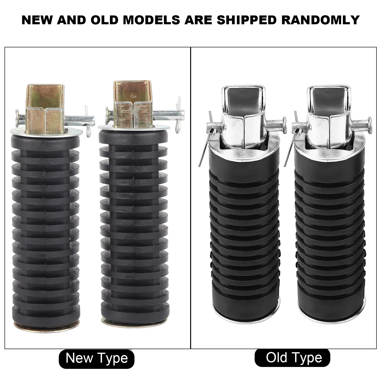 Колышки для ног мотоцикла 1 пара подножки педали Honda CB125S CB100 CG125 ABS + Iron Новинка