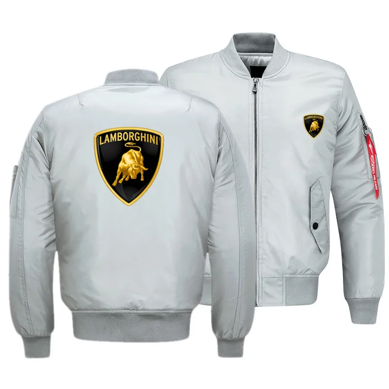 

spring and autumn new CAR logo jacket men's fashion stand-up collar No. 1 bomber jacket men's baseball uniform jacket