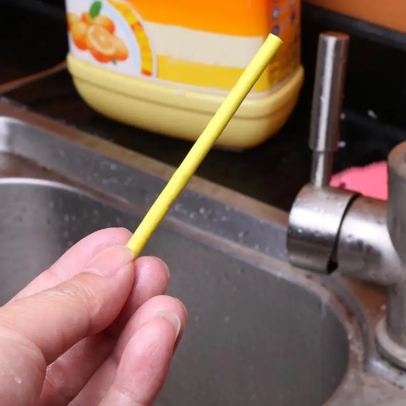 12 шт./компл. стержни для очистки канализации кухонной ванны|Губки и металлические