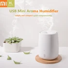 Оригинальный портативный мини-увлажнитель воздуха Xiaomi Mijia HL с USB, диффузор для ароматерапии, тихий аромараспылитель, 7 цветов света, для дома и офиса