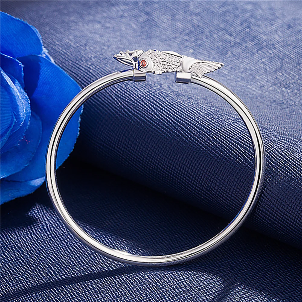 

1pc Girl Wrist Jewelry Carp Lotus Bracelet Fortune Bracelet Fashion Accessory