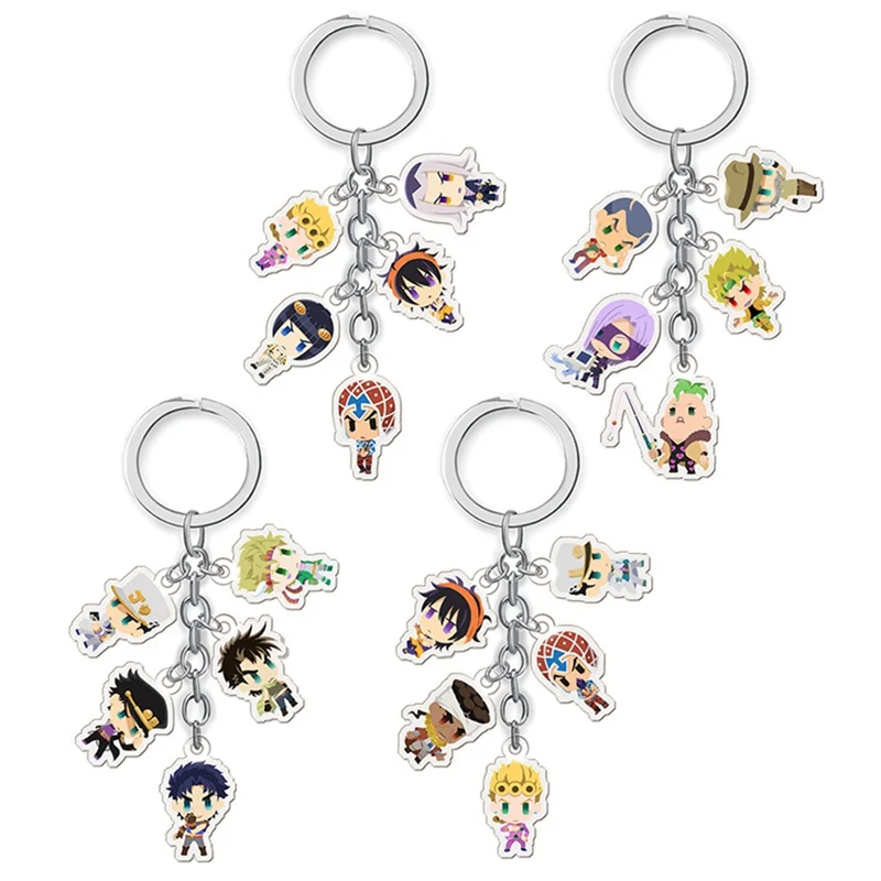 JOJOS японское аниме брелок акриловый ремешок/подвески/брелок 2019|Брелоки| |
