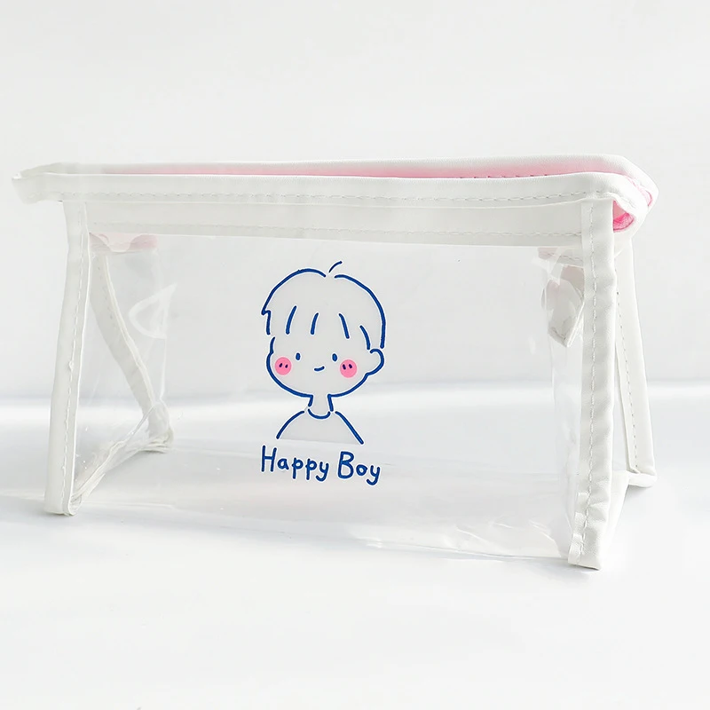 

Горячая Распродажа портативная прозрачная Водонепроницаемая косметичка с молнией, прозрачная косметичка для женщин