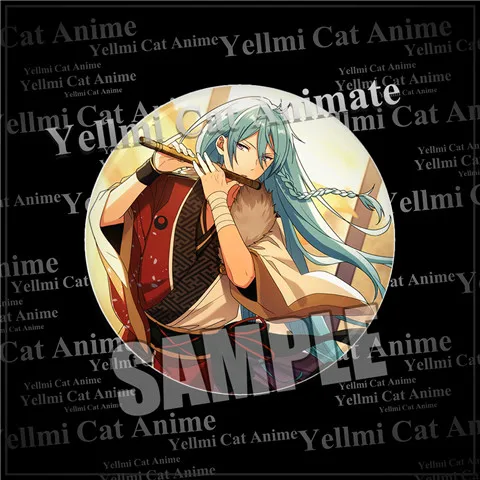 1 шт. аниме 58 мм брошь в форме ансамбля звезды мультяшный Железный значок гибитора