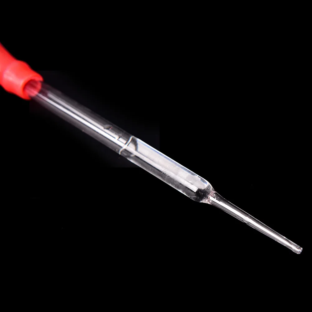 

2Pcs Glass Dropper Medicine Pipette Durable Silicone Head Liquid Dropper Burette Transfer Pipette Lab Supplies 9/10/12/15/20 cm