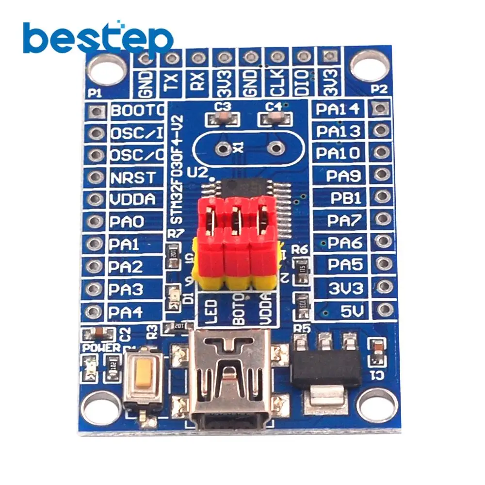 ARM M0 STM32F030F4P6 макетная плата/основная обучающая плата/минимальная система
