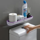 Настенные полки для ванной комнаты с вешалкой для полотенец, держатель для туалетных лосьонов, шампуня, набор аксессуаров для ванной комнаты