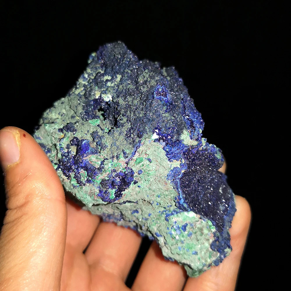 

254g Natural Malachite Azurite Mineral Crystal Specimen from Anhui Province,China A1-4H