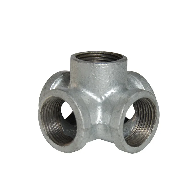 

1/4" 3/8" 1/2" 3/4" 1" DN15 DN20 DN25 Female BSP Thread Pipe Fitting 5 way Equal Cross Connector