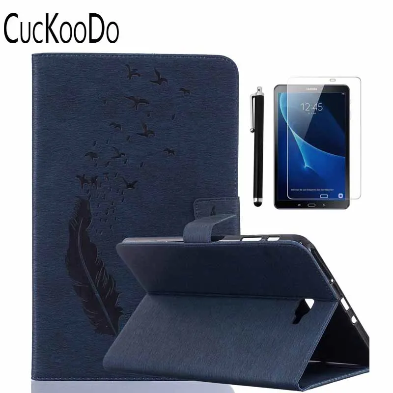 CucKooDo PU кожаный чехол подставка складываемый кейс для Samsung Galaxy Tab A 10 1 &quotSM T580/SM T585