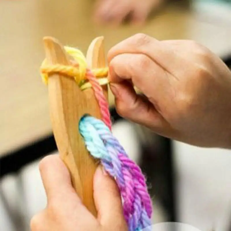 Детская Y-образная спица для вязания деревянные принадлежности вилок - купить по