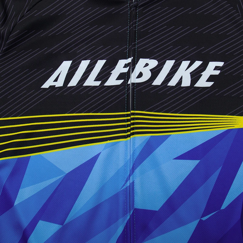 

AILEBIK Pro Summer Cycling Clothing MTB Bike Jersey Set Ropa Ciclista Hombre Maillot Ciclismo Racing Bicycle Clothes Cycling Set