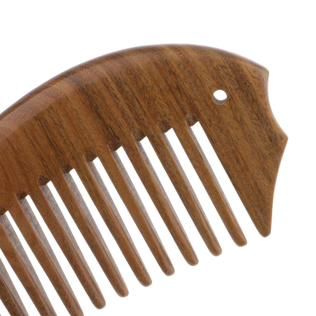 

Comfort Sandalwood Wide Tooth Comb ,Wooden Hair Comb for Detangling Thick Curly Hair
