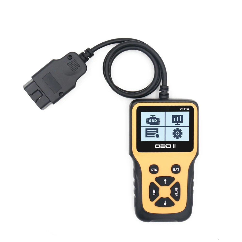 V311A Fault Diagnostic Tool Automotive Scanner Multi Language Live Data Read VIN OBD Code Reader Car Check Engine | Автомобили и