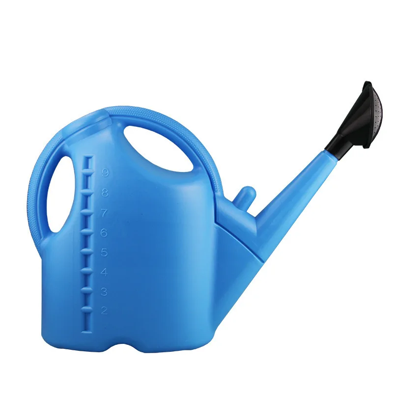 

Garden Tool Watering Can Plastic Water Cans 5L, 9L Large Capacity Long Mouth Thickened Watering Kettle Outdoor Irrigation Jug
