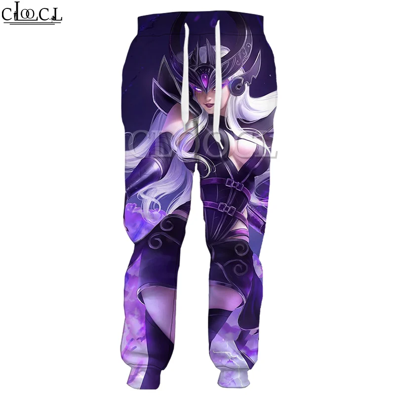 Популярные мужские брюки с 3D принтом игровые эластичные ленты повседневные