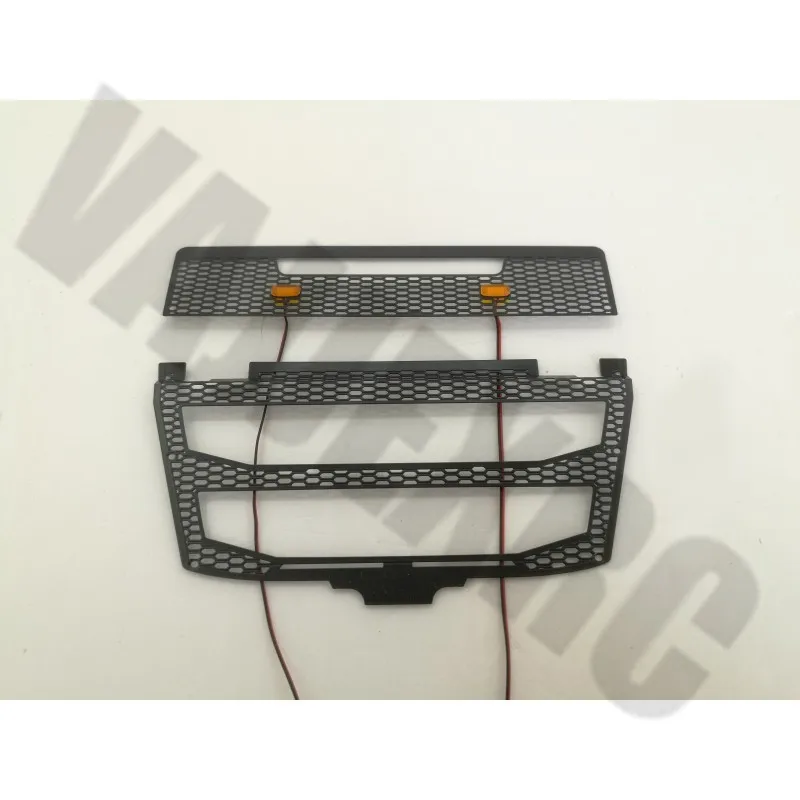 Передняя решетка из нержавеющей стали черного и серебряного цвета светильник с