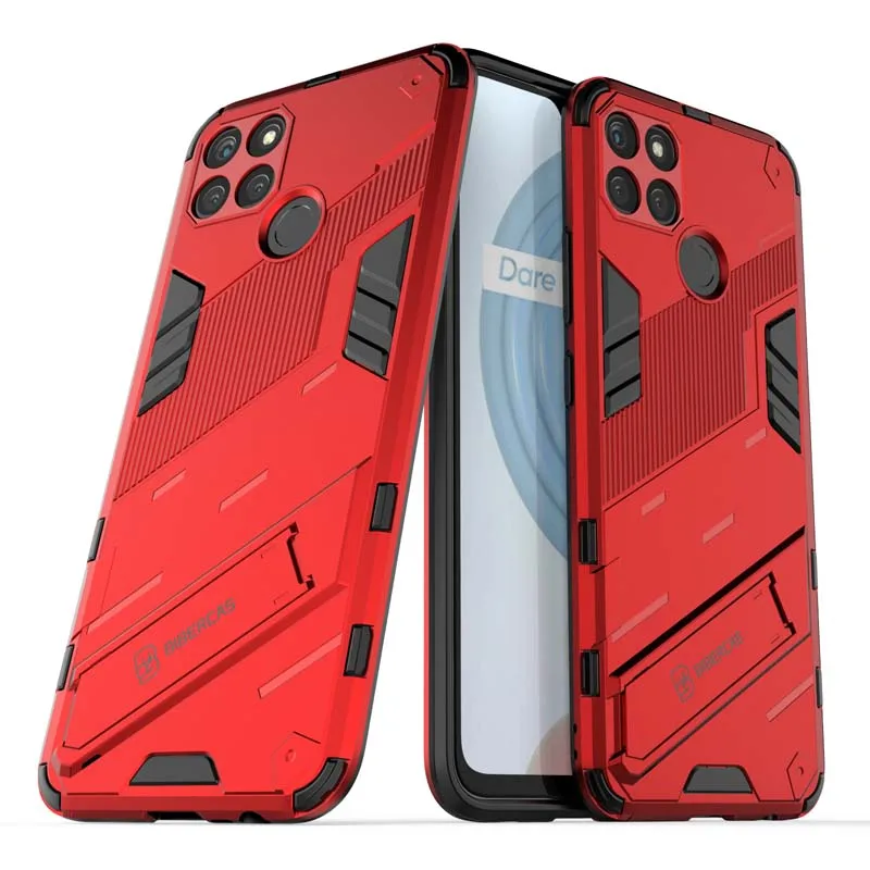 shockproof case for realme c21y c25y v25 narzo 50 50a 50i q5 pro 5g cover armor back coque for oppo a36 a76 a96 4g phone case free global shipping
